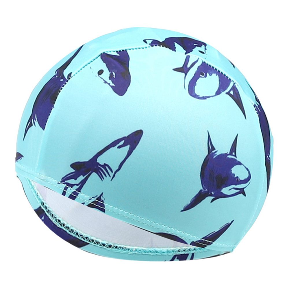 Swim Hat Silicone - كارتون الأطفال بنين بنات نسيج عالي