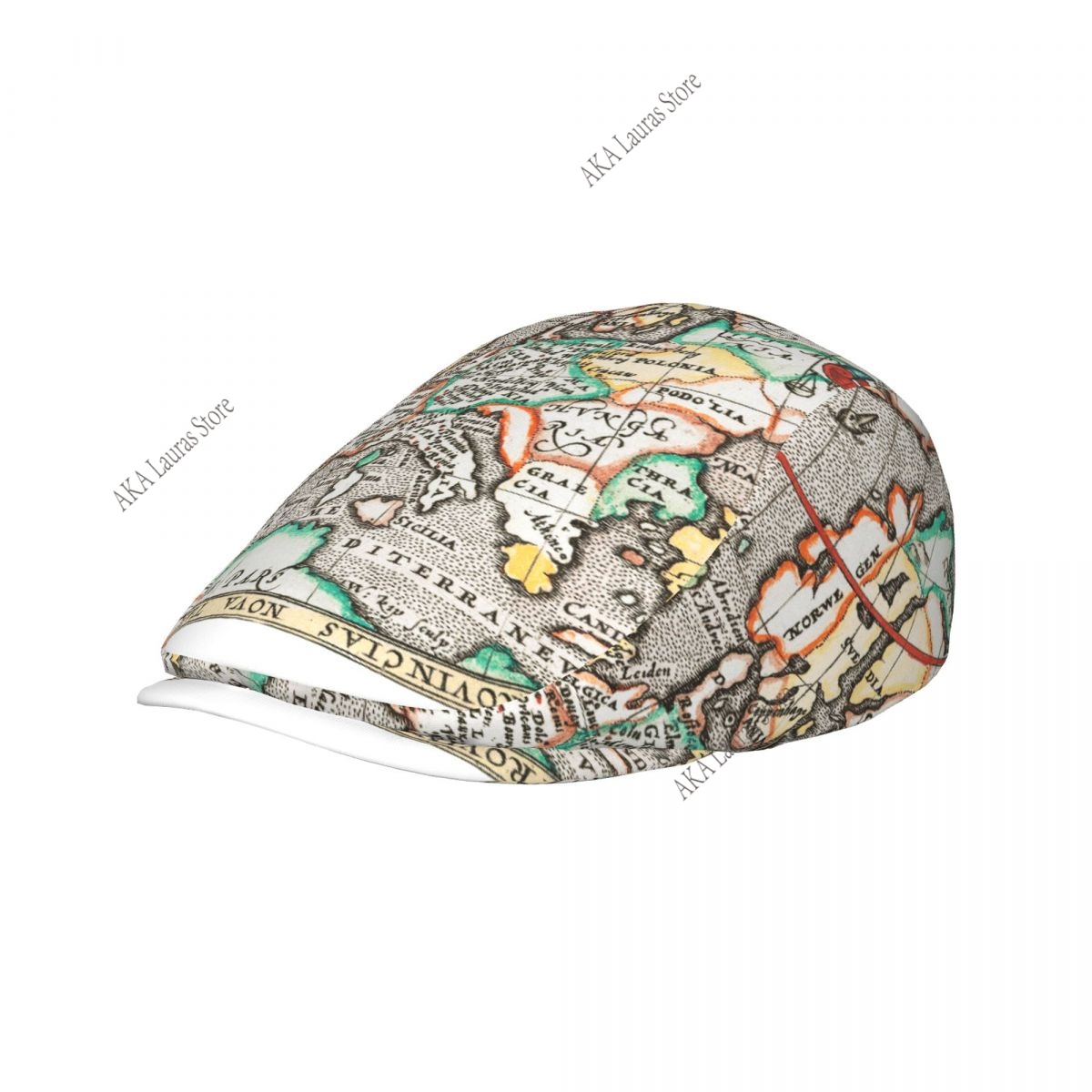 Newsboy Cap Ivy - قبعة نيوسبوي، قبعة بيكي مثمنة الشكل،