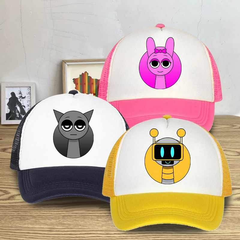 Trucker Cap Mesh - Sprunki الصيف شبكة قبعة بيسبول بنين