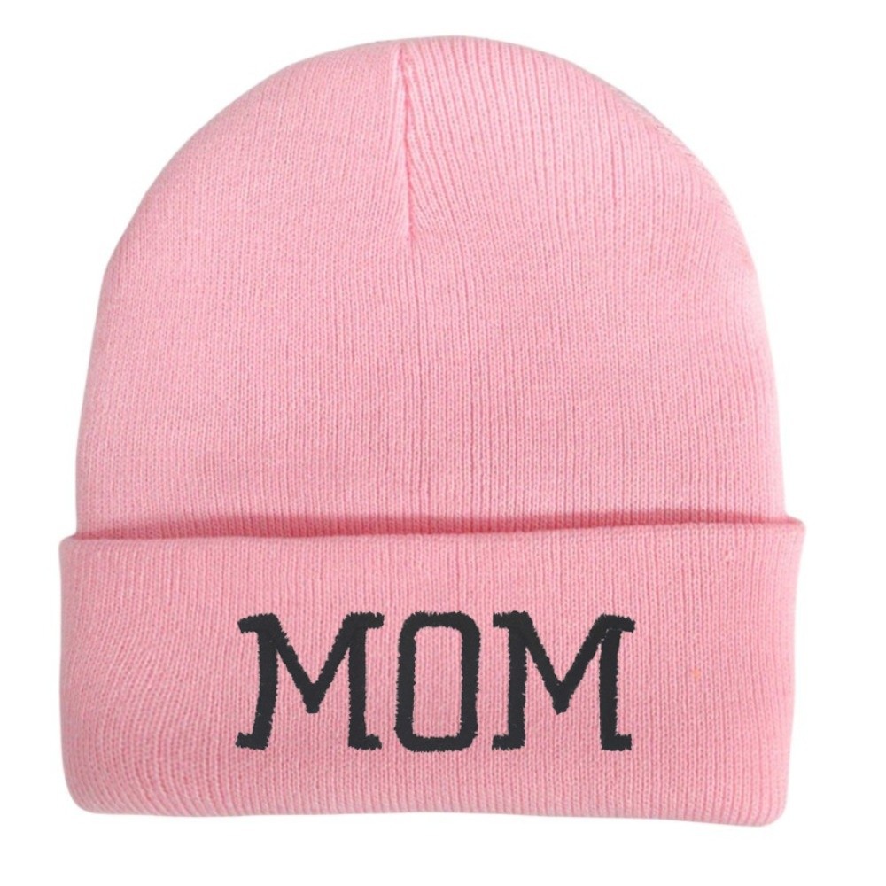 Beanie Cuffed Knit - قبعة بيني متطابقة للوالدين بتصميم بسيط،