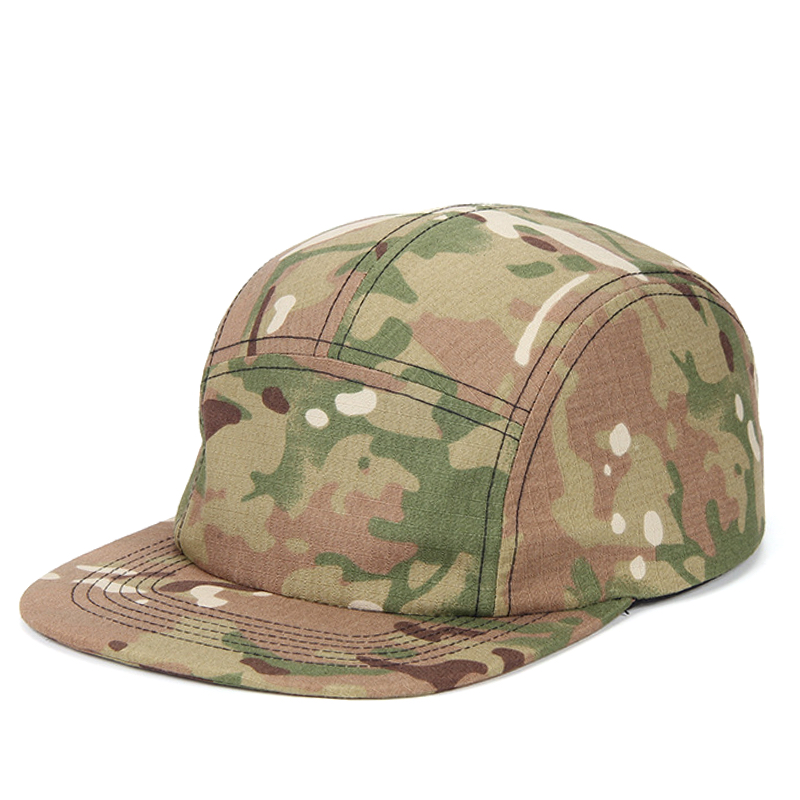 Corduroy Cap 5 Panel - قبعات شمس مموهة للرجال ، غطاء
