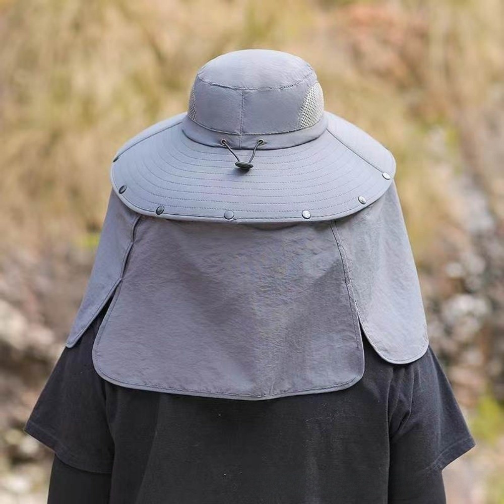 Bucket Hat Cotton - قبعة شمسية قابلة للإزالة للرجال والنساء