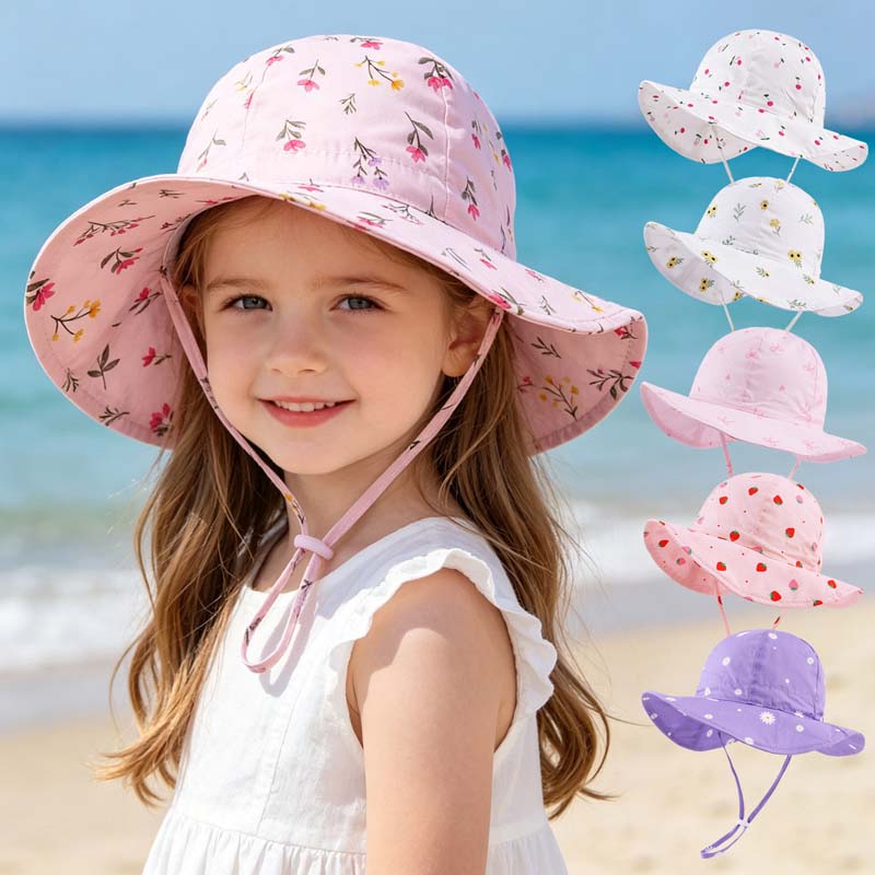Bucket Hat Cotton - قبعات صيفية للفتيات 2026، قبعة شمس
