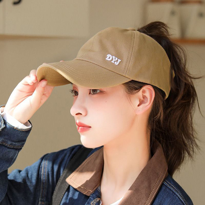 Baseball Cap Structured - قبعات بيسبول صيفية بلون موحد، قبعات