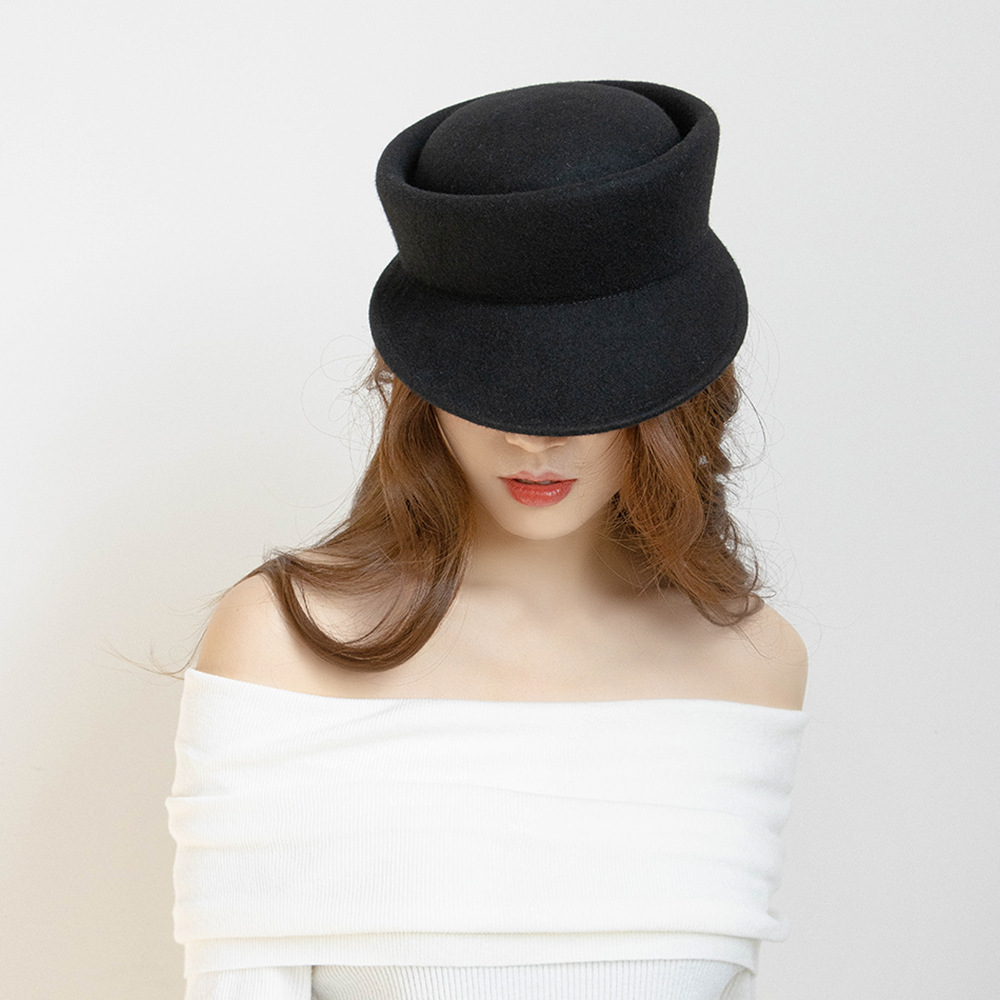 Beret French Wool - قبعة من الصوف على الطراز الفرنسي،