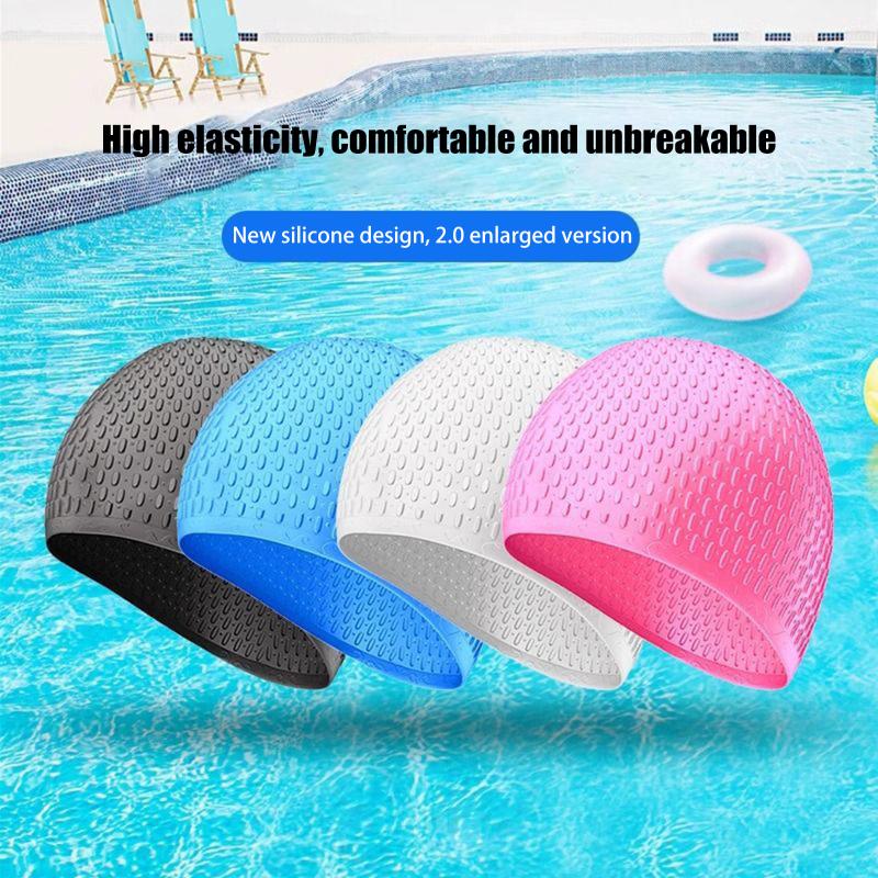 قبعة سباحة احترافية من السيليك - مراجعة Swim Hat Silicone وسعره