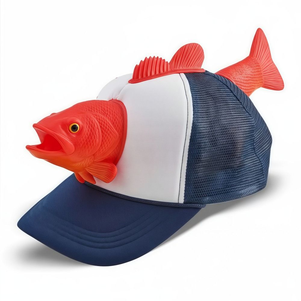 قبعة بيسبول مضحكة ثلاثية الأبع - مراجعة Trucker Cap Mesh وسعره