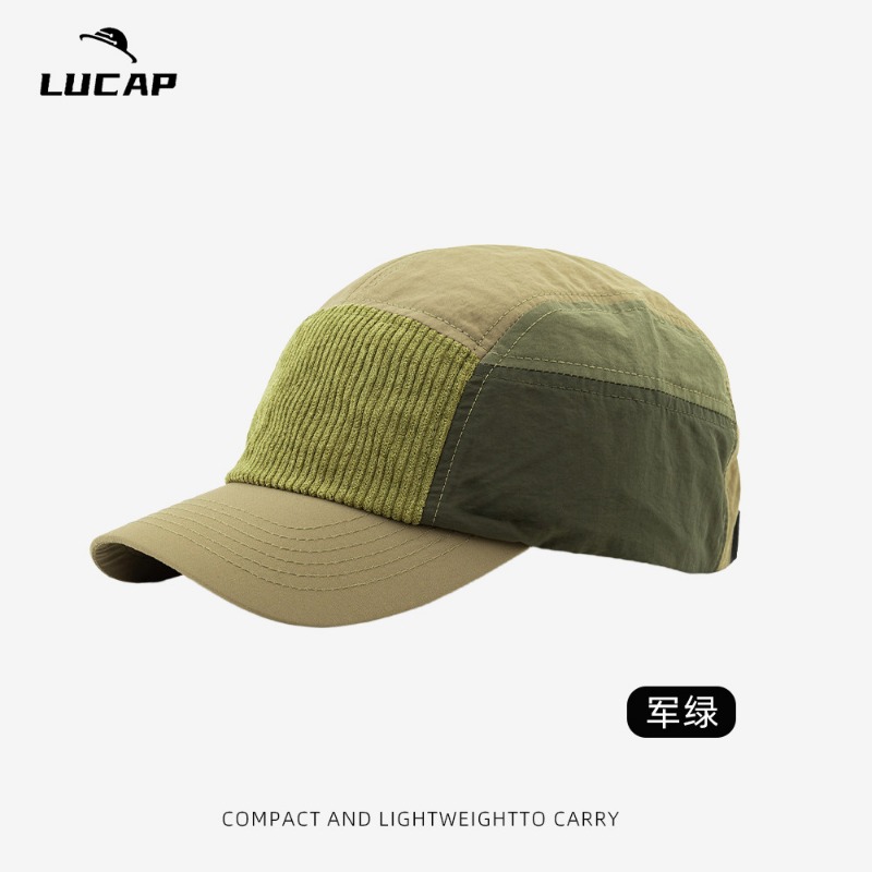 قبعات بيسبول مطرزة بشعار مخصص  - مراجعة Corduroy Cap 5 Panel وسعره