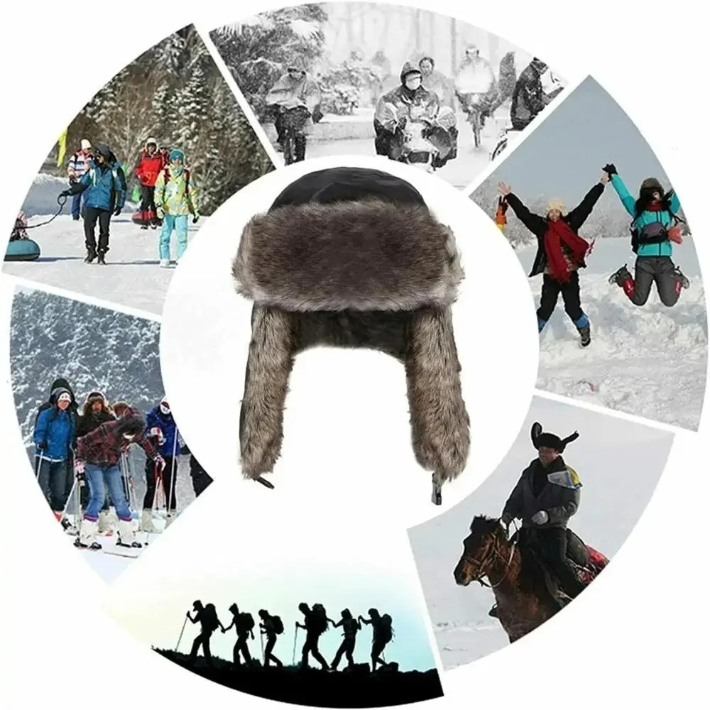 قبعة شتوية رجالية دافئة على ال - مراجعة Winter Trapper Hat وسعره