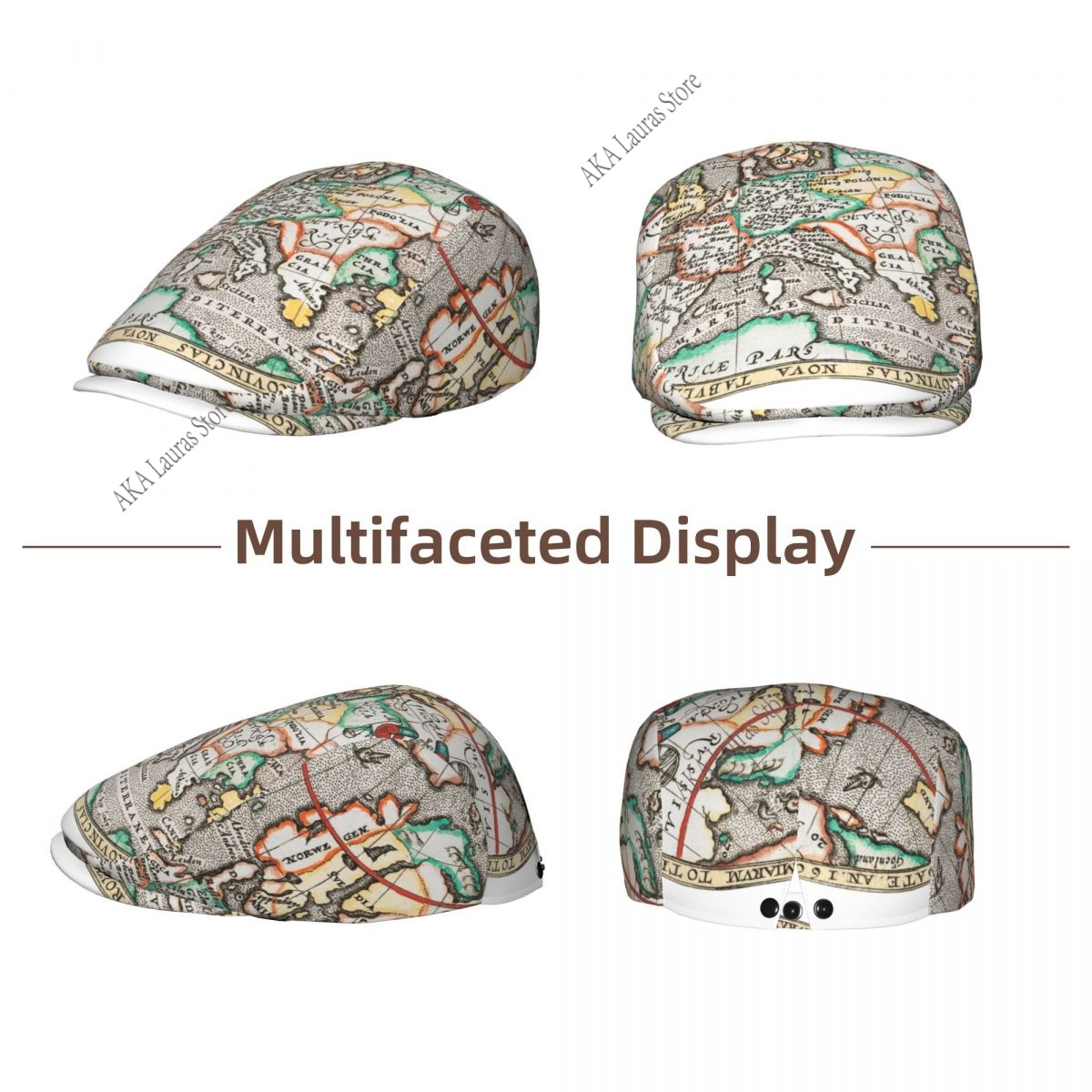 قبعة نيوسبوي، قبعة بيكي مثمنة  - مراجعة Newsboy Cap Ivy وسعره