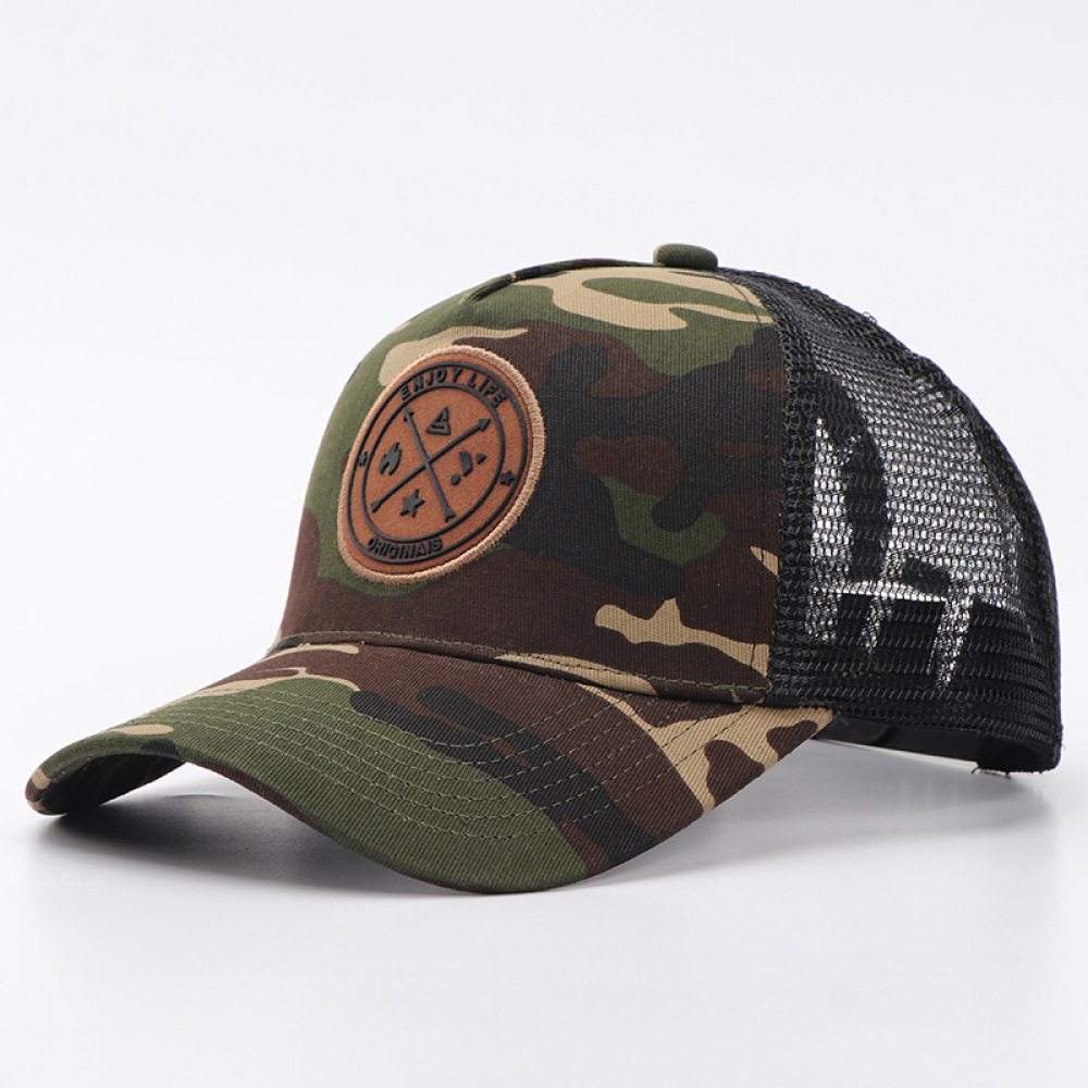 قبعة كاجوال بتصميم كامو مع تفا - مراجعة Trucker Cap Mesh وسعره