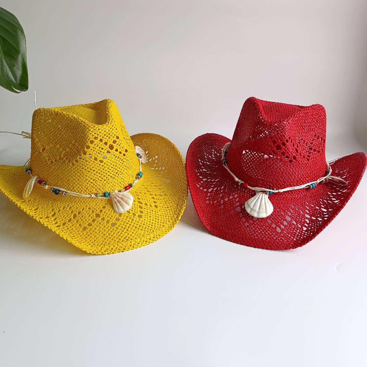 قبعات كاوبوي من القش باللون ال - مراجعة Cowboy Hat Straw وسعره