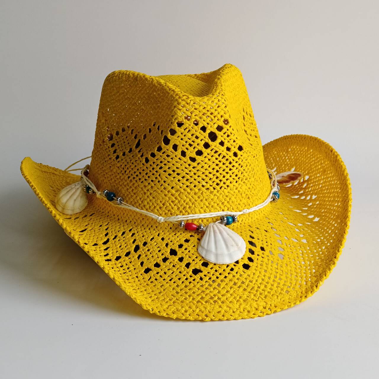 قبعات كاوبوي من القش باللون ال - مراجعة Cowboy Hat Straw وسعره