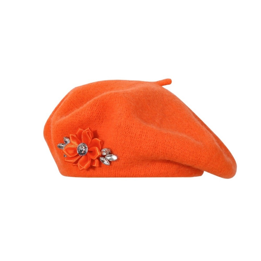 قبعة بيريه صوفية بلون موحد مزي - مراجعة Beret French Wool وسعره