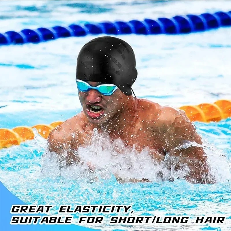 قبعة سباحة من السيليكون للرجال - مراجعة Swim Hat Silicone وسعره