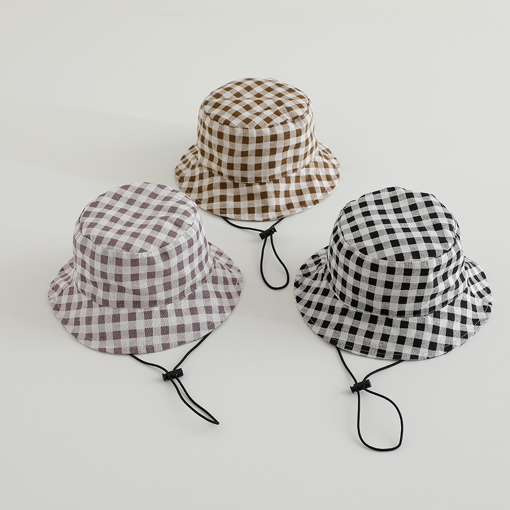 قبعة شمسية واسعة الحواف للأطفا - مراجعة Bucket Hat Cotton وسعره