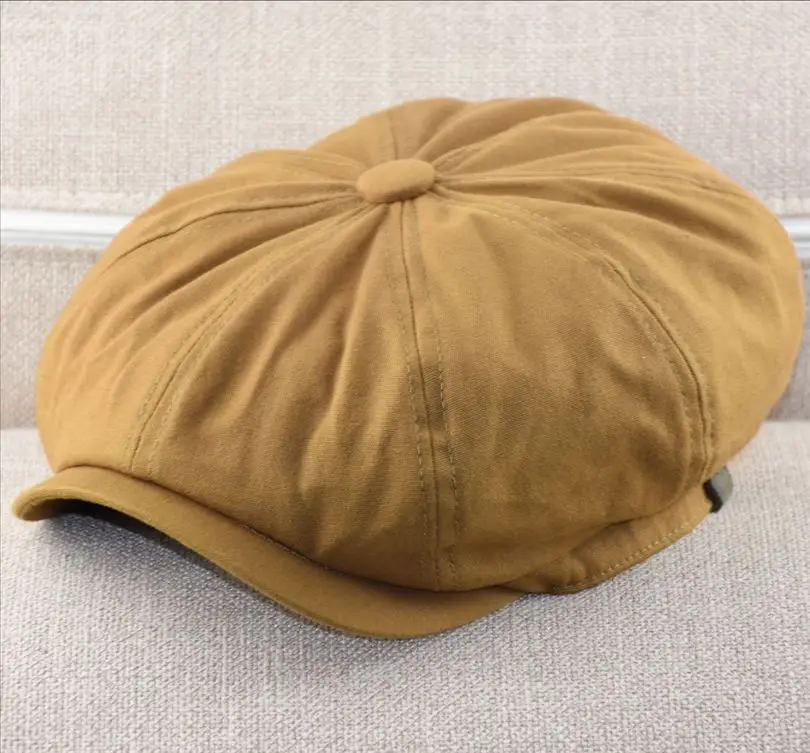 قبعة رجالية كبيرة الحجم من الق - مراجعة Newsboy Cap Ivy وسعره