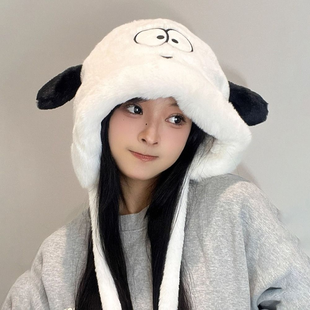 قبعة شتوية للنساء بتصميم كرتون - مراجعة Beanie Cuffed Knit وسعره