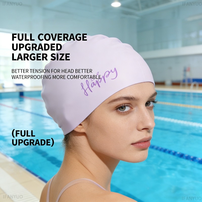 قبعة سباحة نسائية من السيليكون - مراجعة Swim Hat Silicone وسعره