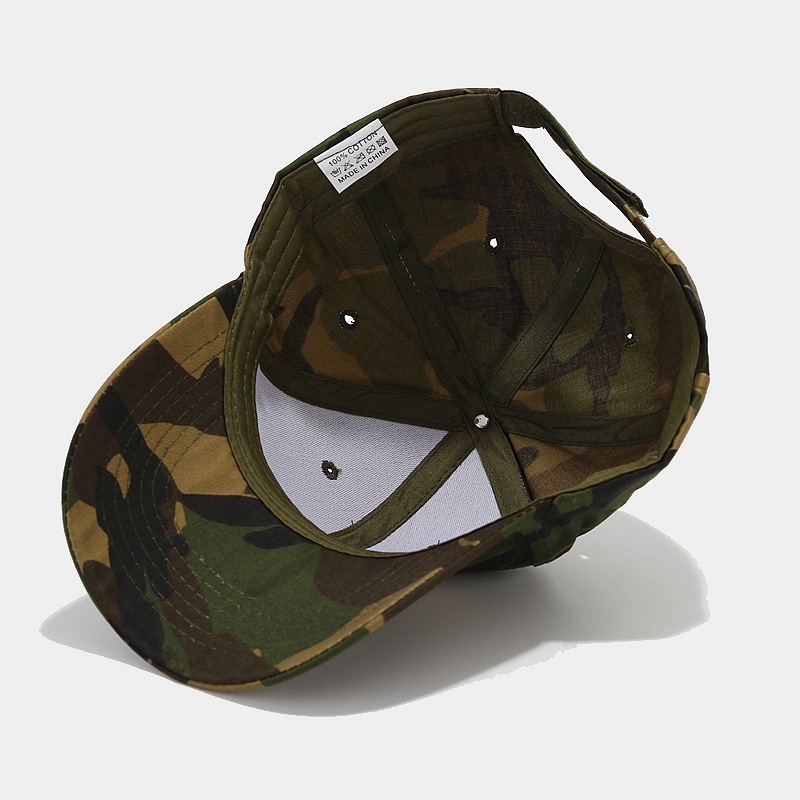 قبعة بيسبول بنمط التمويه الغاب - مراجعة Dad Hat Cotton وسعره