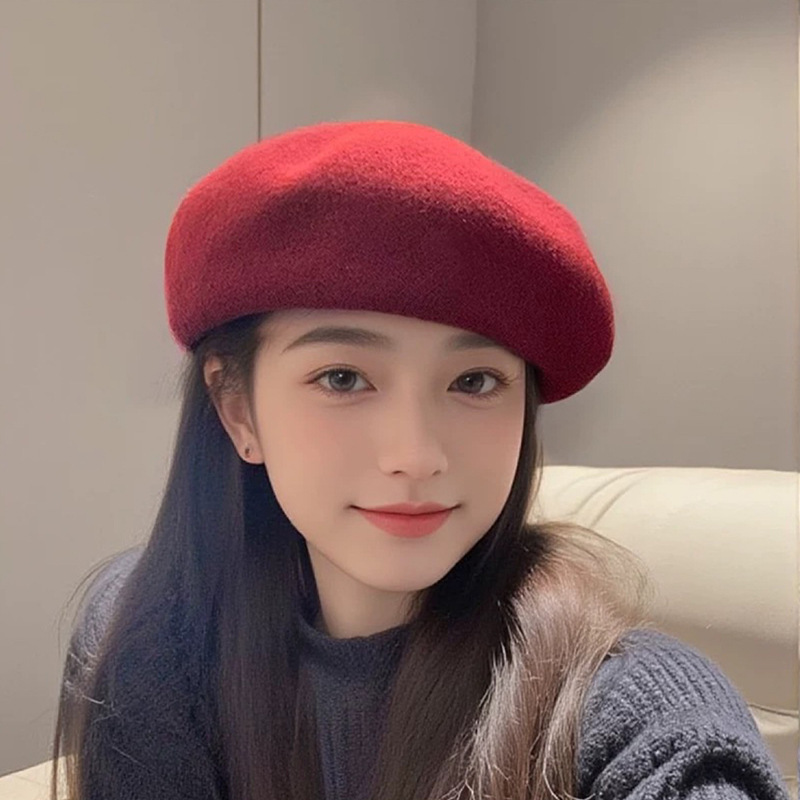 قبعة بيريه صوفية فرنسية كلاسيك - مراجعة Beret French Wool وسعره