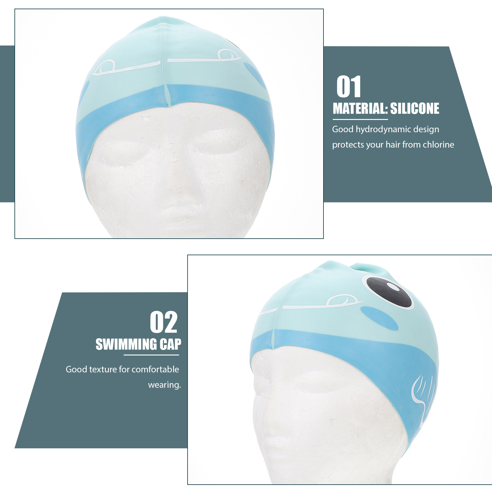 قبعة سباحة من السيليكون للأطفا - مراجعة Swim Hat Silicone وسعره