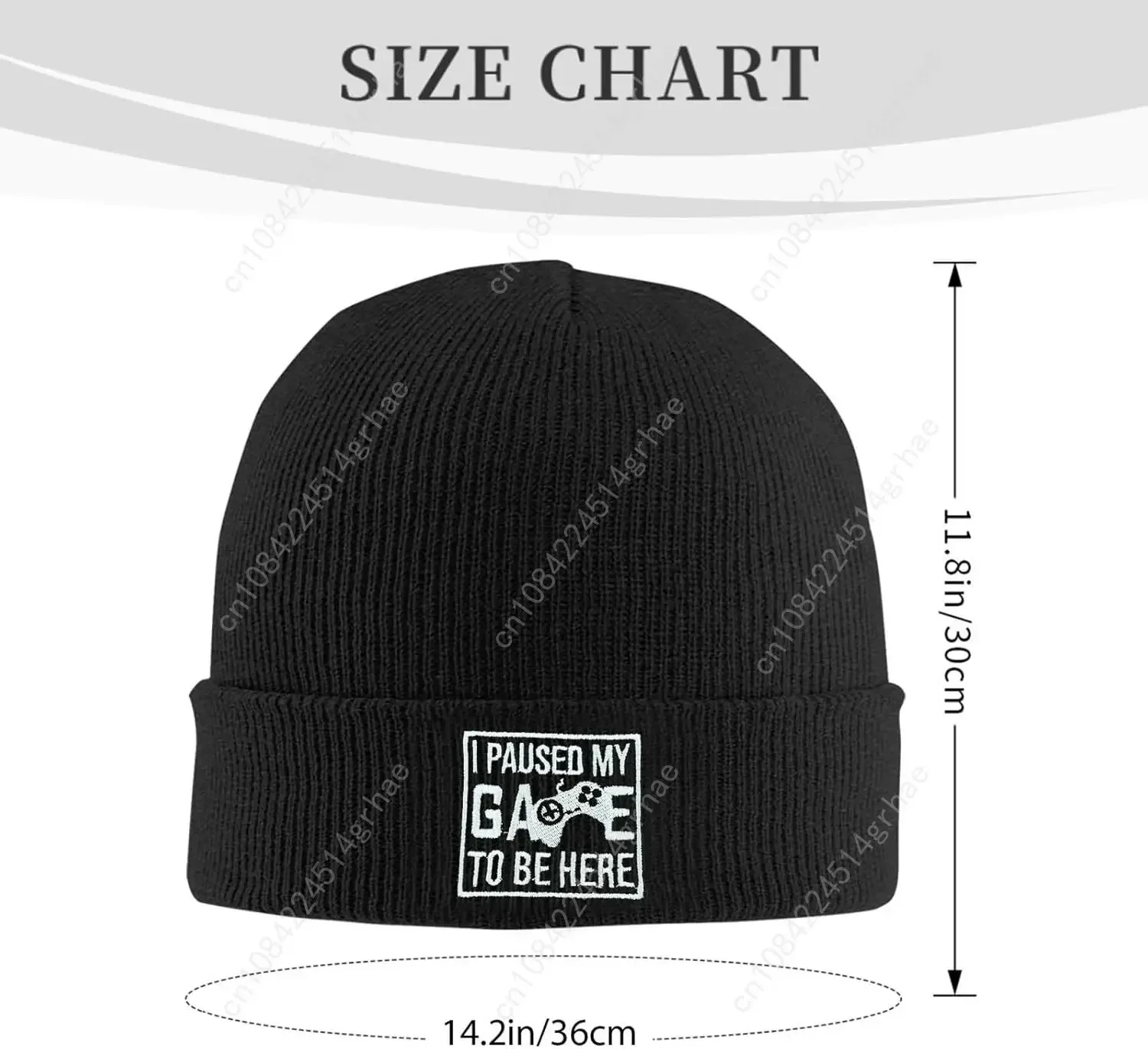 قبعة بيني مطرزة على شكل سمكة،  - مراجعة Beanie Cuffed Knit وسعره