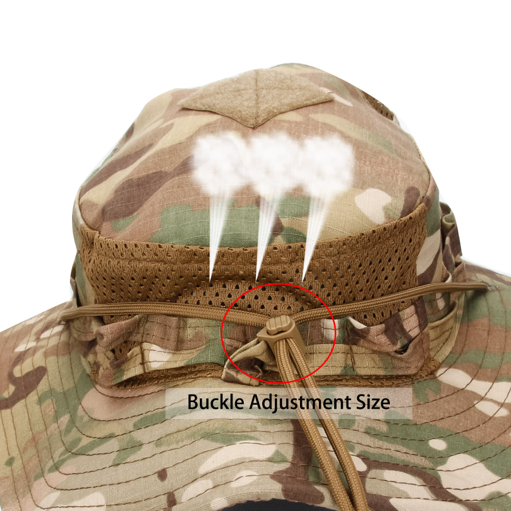 التكتيكية كامو Boonie قبعة UPF - مراجعة Boonie Hat Tactical وسعره