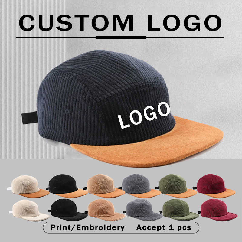 قبعات بيسبول جديدة من خمس قطع  - مراجعة Corduroy Cap 5 Panel وسعره