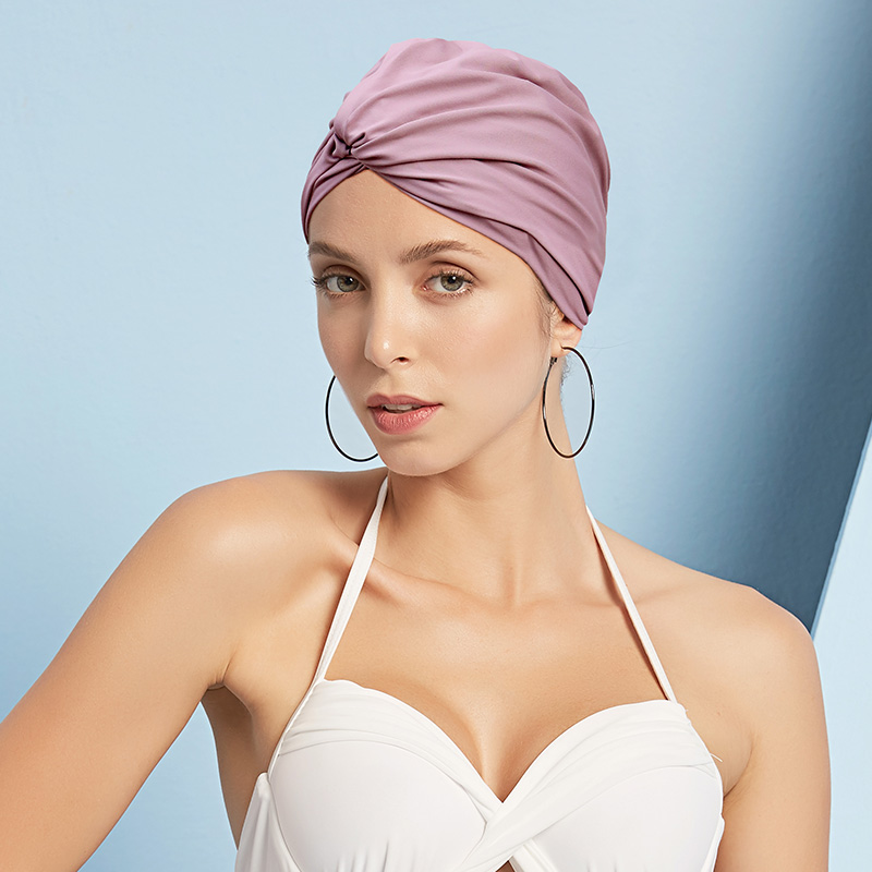 نساء السيدات موضة أنيقة مريحة  - مراجعة Swim Hat Silicone وسعره