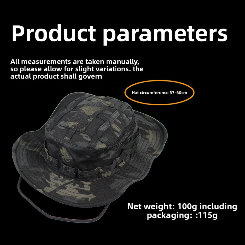 قبعة MC التكتيكية المموهة للرج - مراجعة Boonie Hat Tactical وسعره