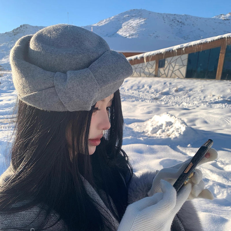 جديد كلاسيكي الصوف ورأى قبعة ا - مراجعة Beret French Wool وسعره