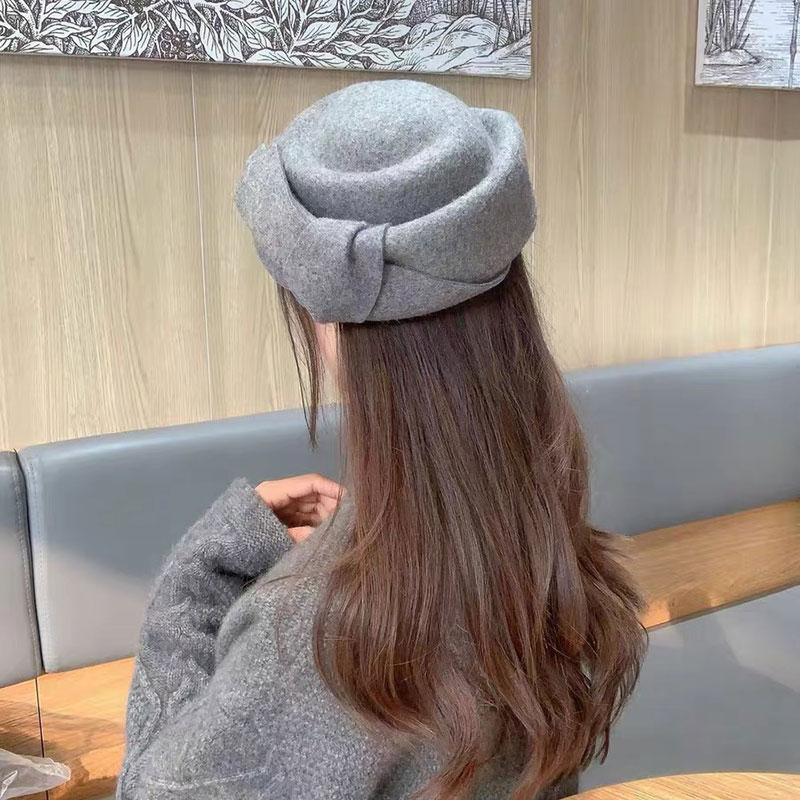 جديد كلاسيكي الصوف ورأى قبعة ا - مراجعة Beret French Wool وسعره