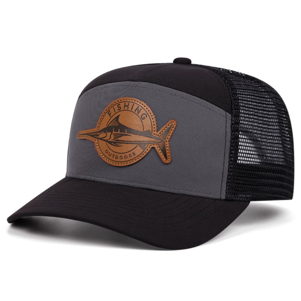 قبعة صيد صيفية بنمط القرش قابل - مراجعة Trucker Cap Mesh وسعره