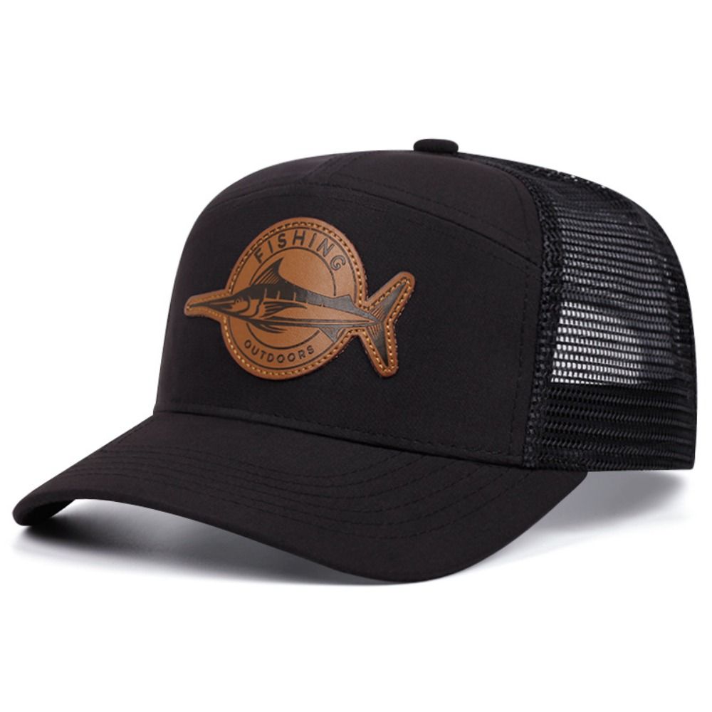 قبعة صيد صيفية بنمط القرش قابل - مراجعة Trucker Cap Mesh وسعره