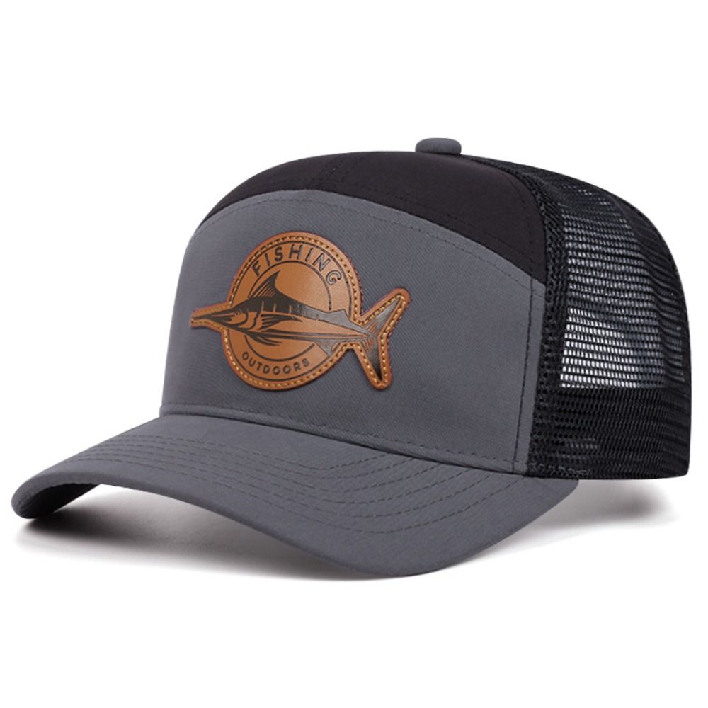 قبعة صيد صيفية بنمط القرش قابل - مراجعة Trucker Cap Mesh وسعره