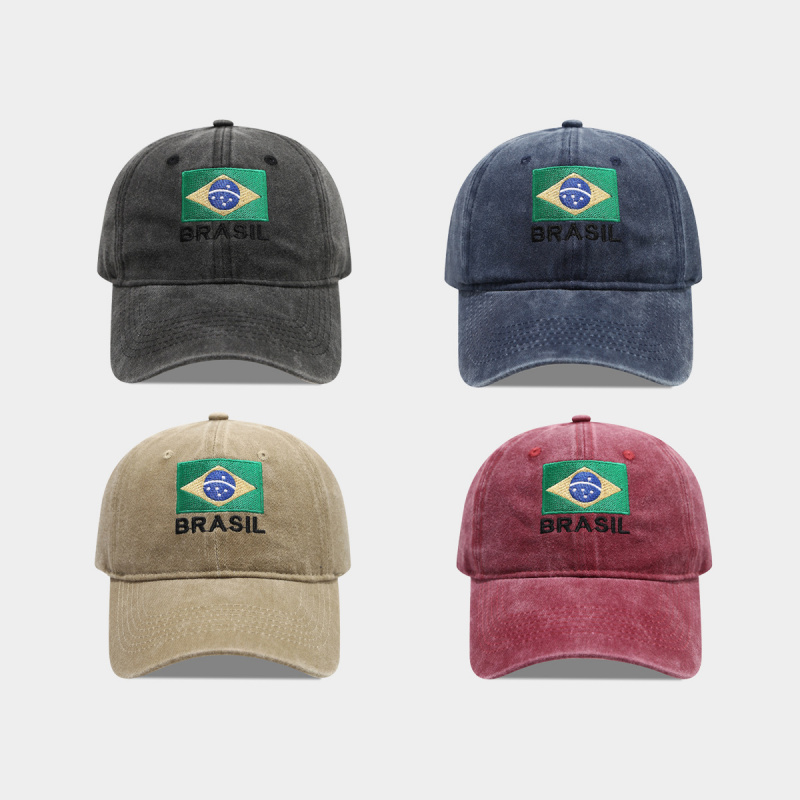 قبعة بيسبول قطنية مغسولة بتصمي - مراجعة Dad Hat Cotton وسعره