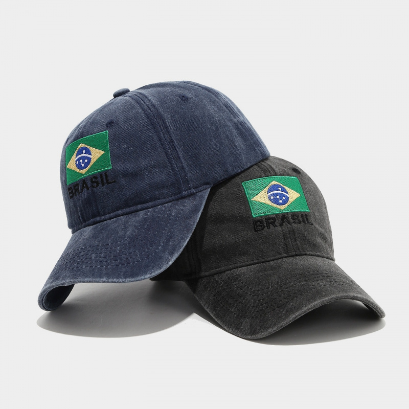 قبعة بيسبول قطنية مغسولة بتصمي - مراجعة Dad Hat Cotton وسعره
